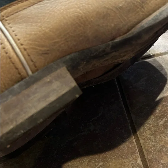 Ariat Men's Cowboy Boots - Tan and Blue - Picture 12 of 12